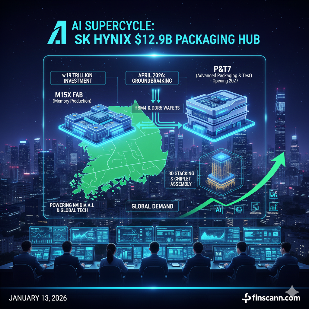 SK Hynix Plans $12.9 Billion Investment in Advanced Chip Packaging Facility to Meet AI Demand
