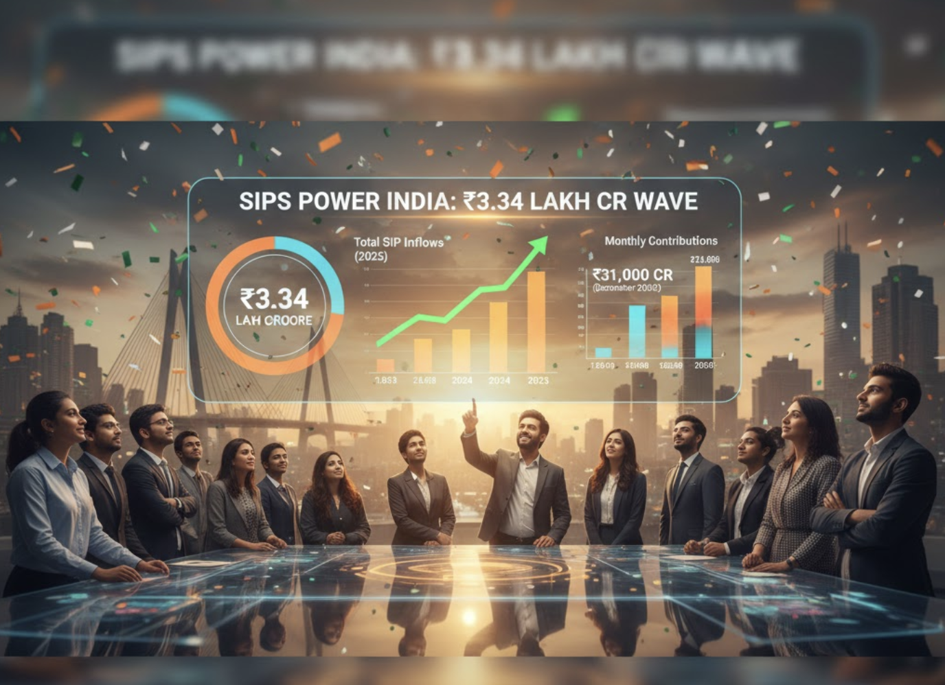 Record SIP Contributions Reach ₹3.34 Lakh Crore in 2025, Signaling Investor Confidence