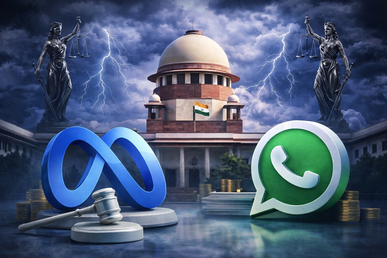 Meta and WhatsApp Challenge CCI's Ruling in Supreme Court Over Privacy Policy Dispute