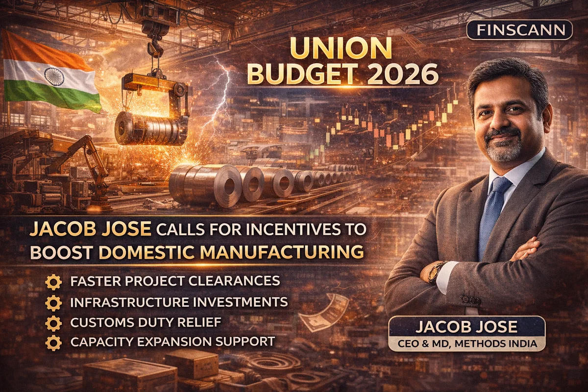 CEO of Methods India Calls for Strategic Incentives in Upcoming Budget to Boost Manufacturing