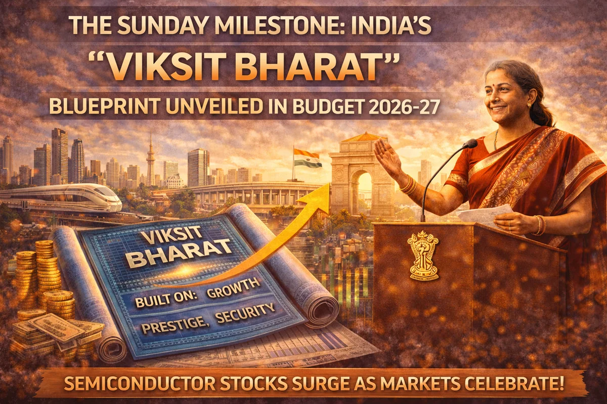The Sunday Milestone: India’s "Viksit Bharat" Blueprint Unveiled in Budget 2026-27