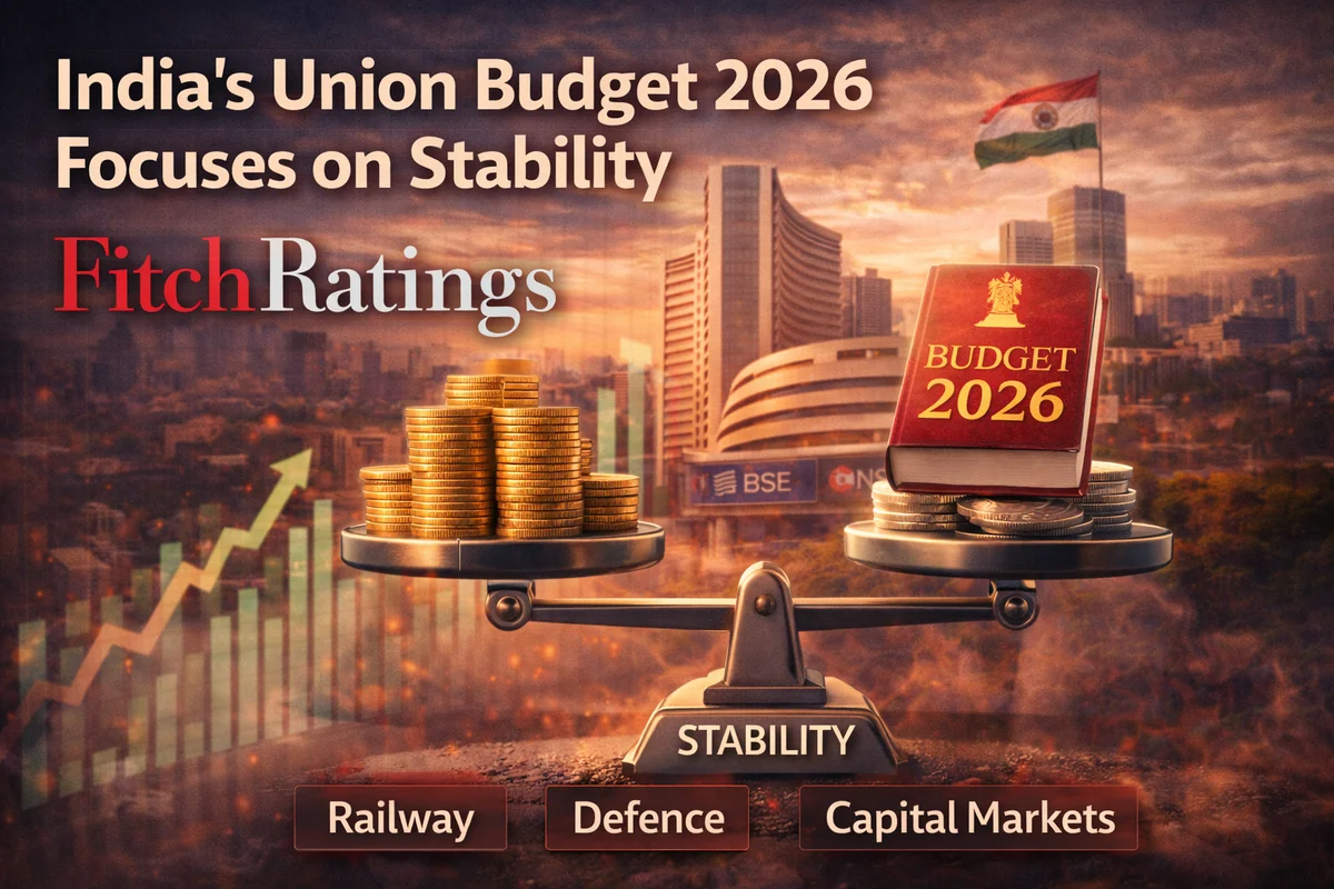 India's 2026 Budget Emphasizes Stability and Growth Focus, According to Fitch Ratings