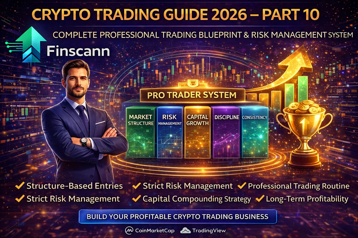 Crypto Trading Guide 2026 Part 10: Complete Professional Trading Blueprint & Risk Management System