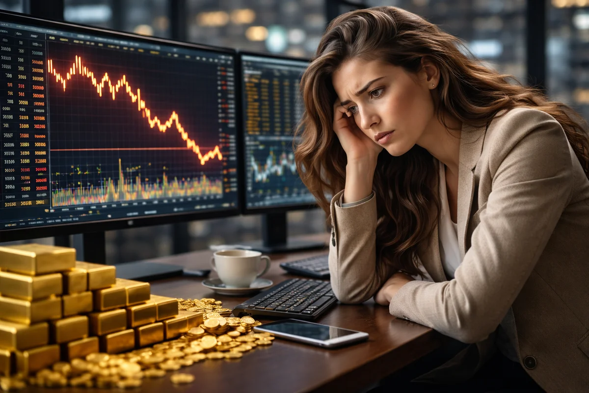 Gold Slips on Profit Booking as Geopolitical Tensions and Weak Dollar Limit Losses