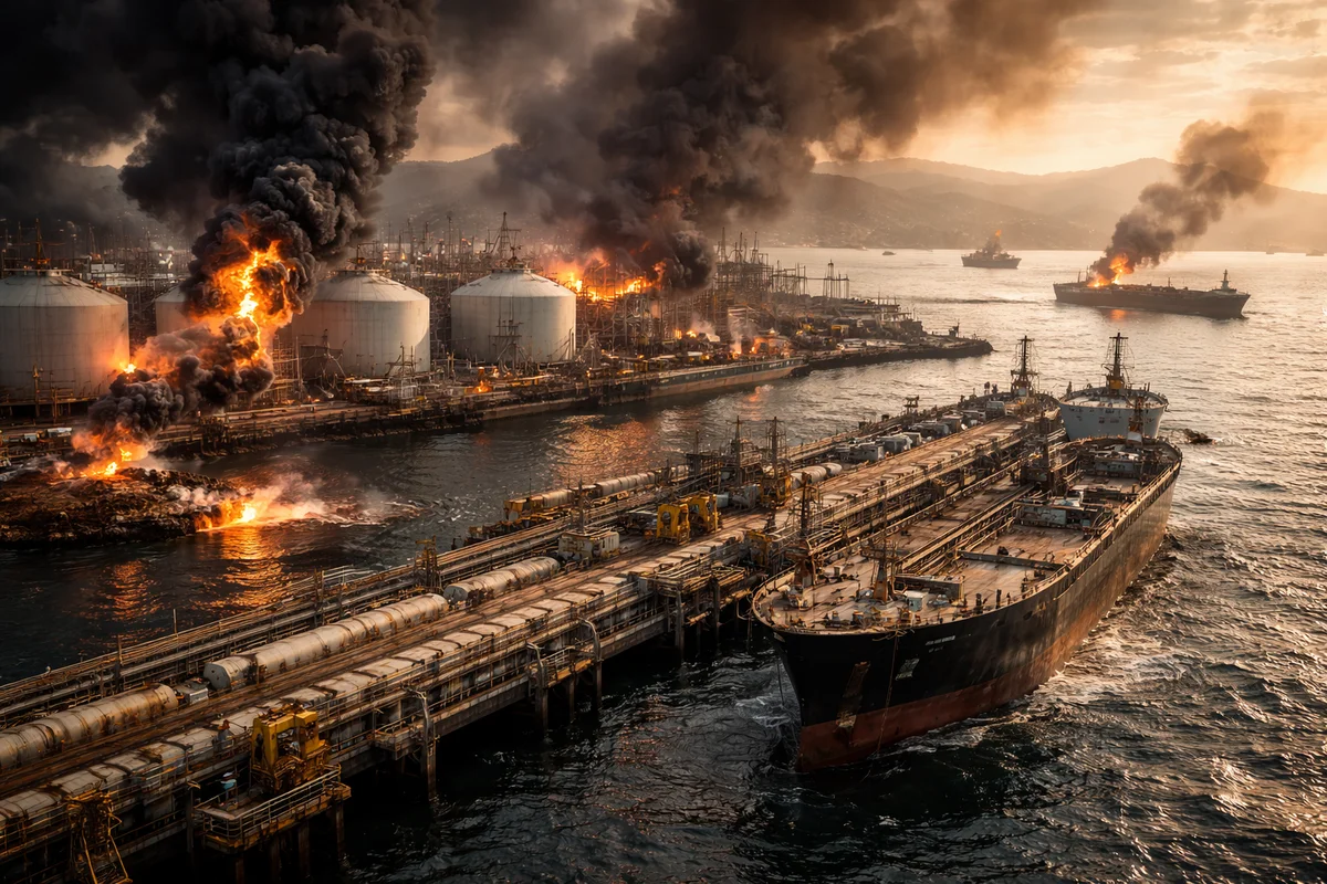 Oil Crisis Deepens: Oman Evacuates Major Terminal as Tanker Attacks Push Crude Above $100