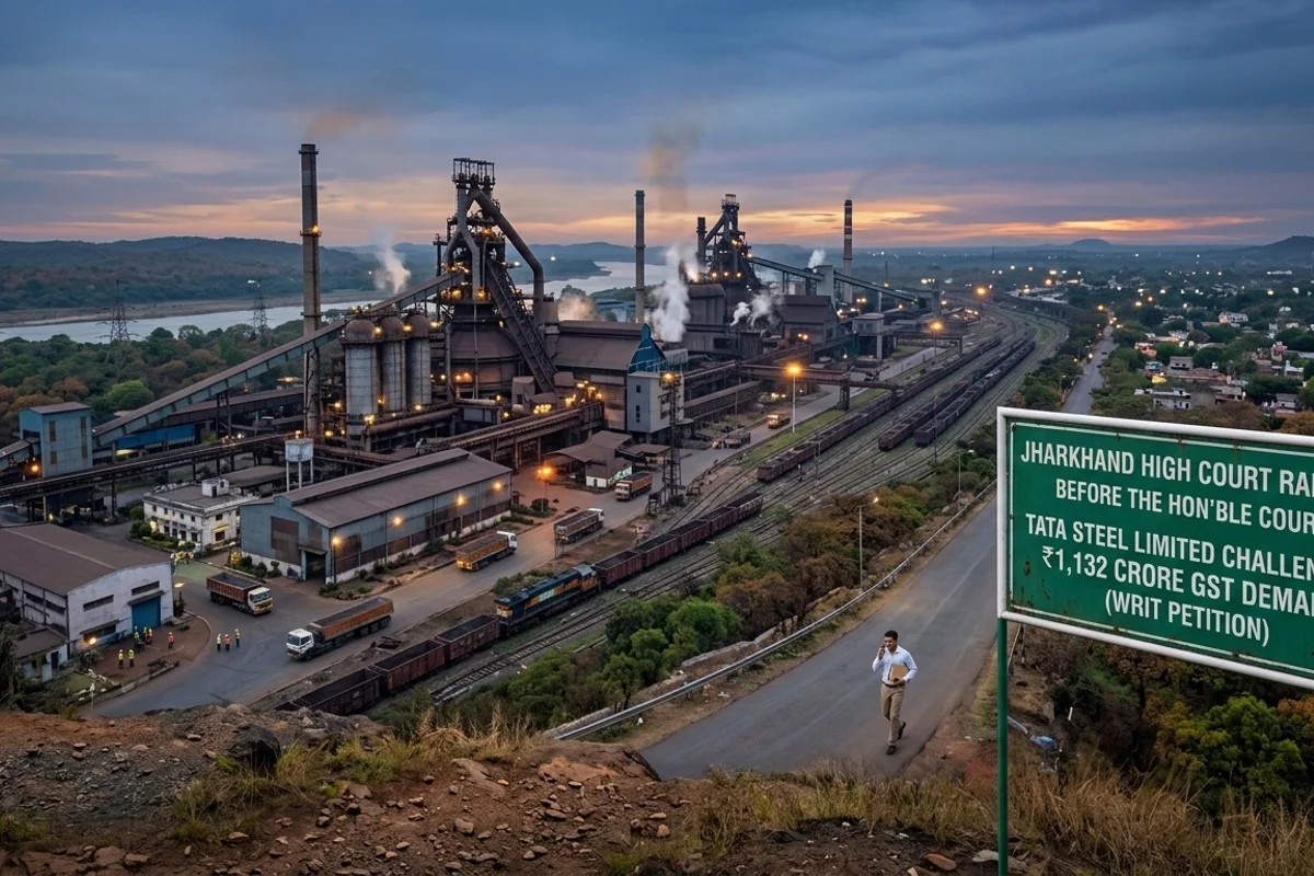 Tata Steel Challenges ₹1,132 Crore GST Demand in Jharkhand High Court