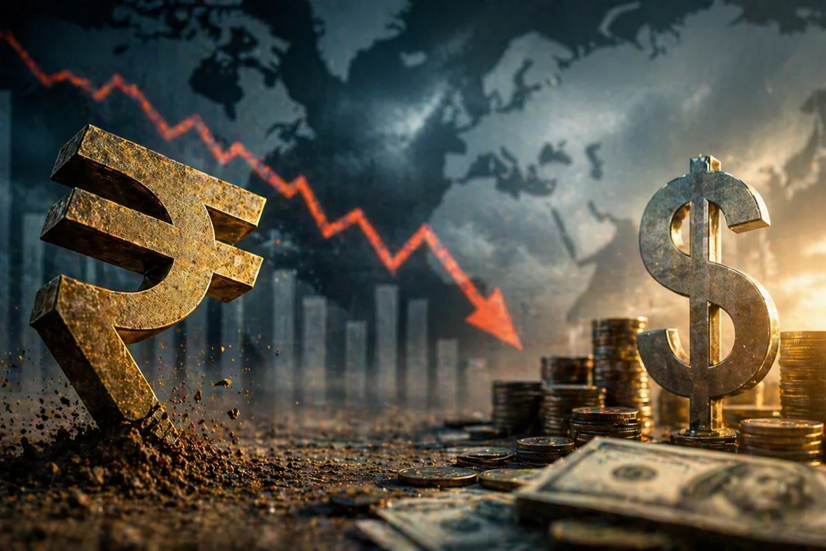 Why Did the Indian Rupee Fall to ₹94.74 Today?