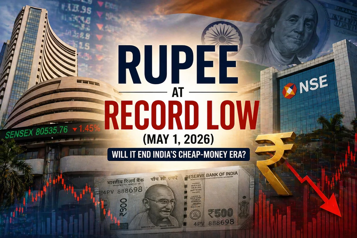 Rupee at Record Low (May 1, 2026): Implications for India’s Low-Interest Rate Cycle